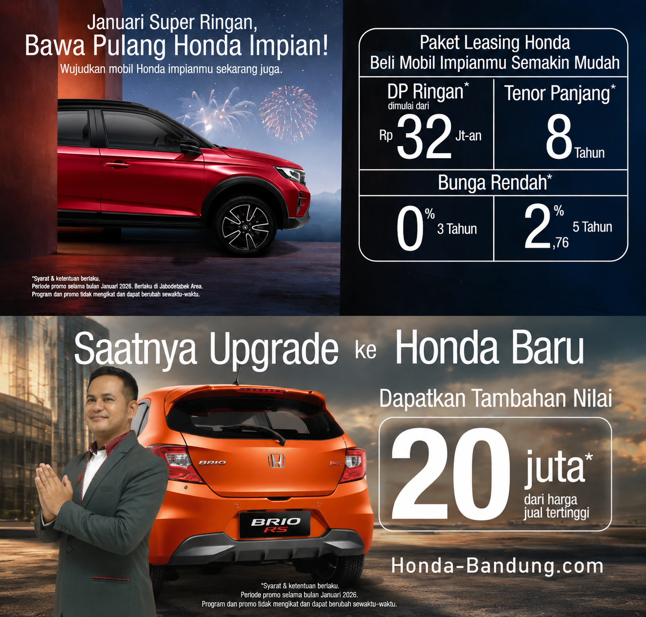 Promo Honda Bandung Februari 2026